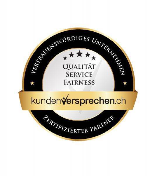 Gütesiegel Kundenversprechen